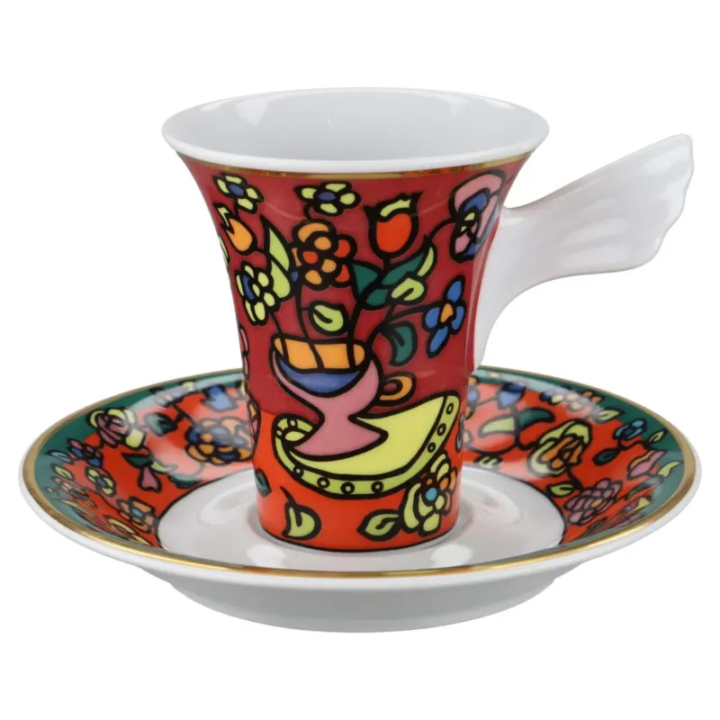 Espressotasse mit Untere Nr. 9 Mythos Yang