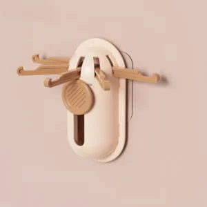 Multi Organizer Foldable Wall-Mounted Hook - Image 0