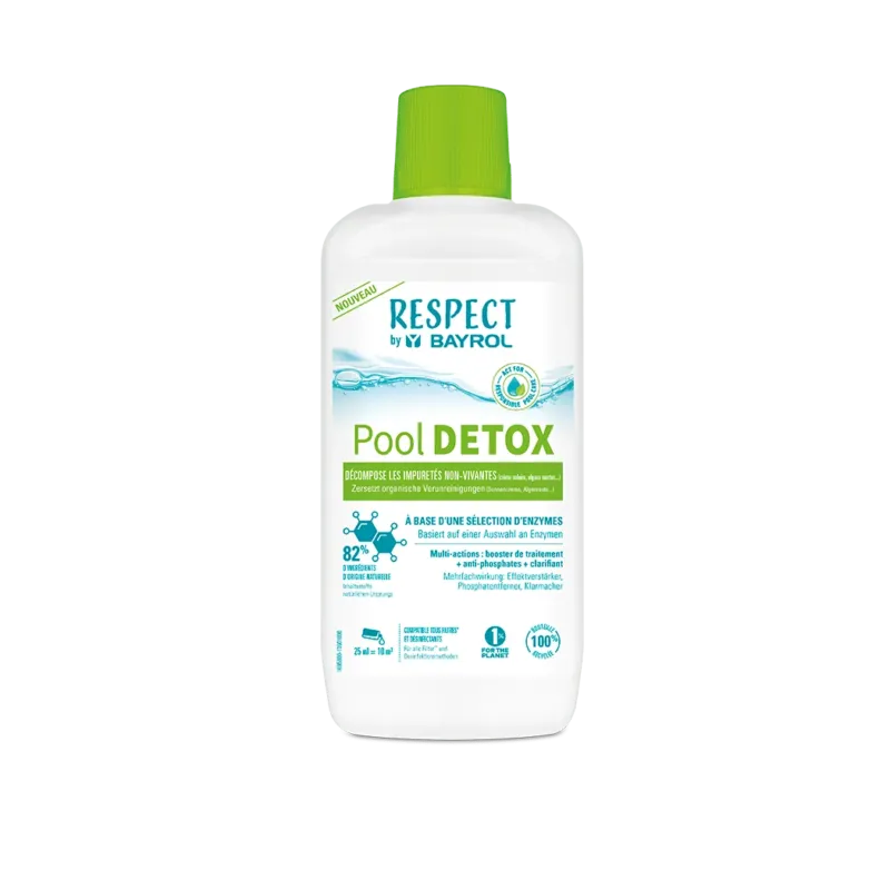 BAYROL Pool DETOX Zersetzung von organischen Verunreinigungen, gegen Phosphate | Flasche (1 Stück)