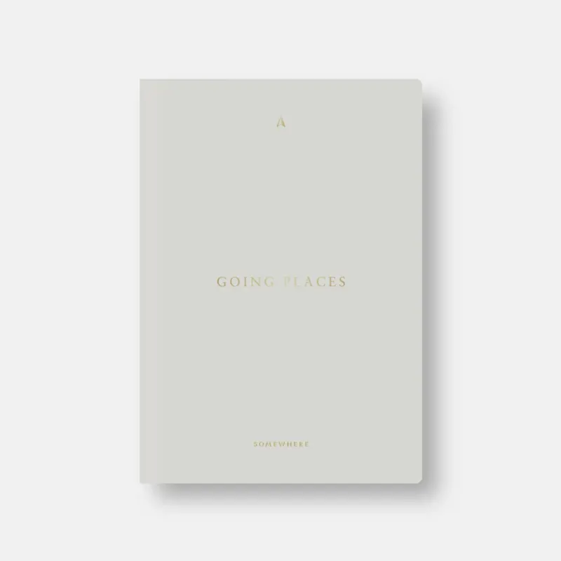 GOING PLACES - Modulares Journal - A5 Softcover Notizbuch-Umschlag - Your Way Kollektion | Somewhere