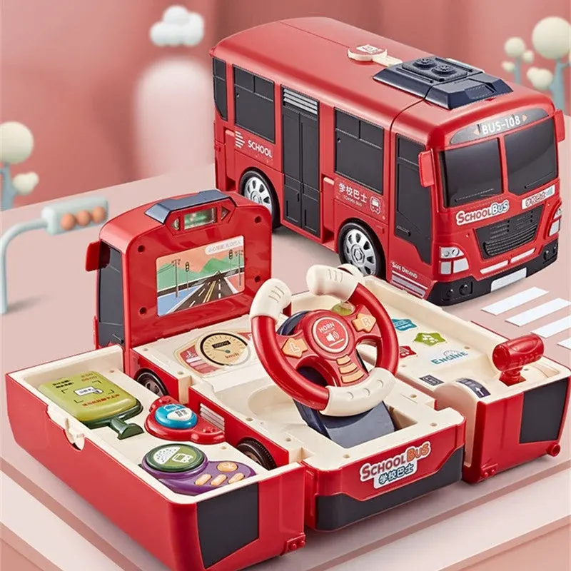 Adventure Express Transformation Playset Race Car Toy - Image 0