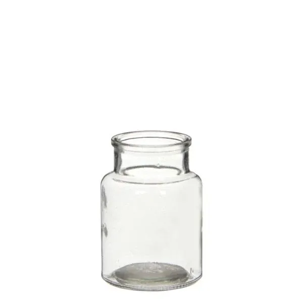 Glass Medicine Vase 10cm tall Ø 7cm (tray with 24 pcs)