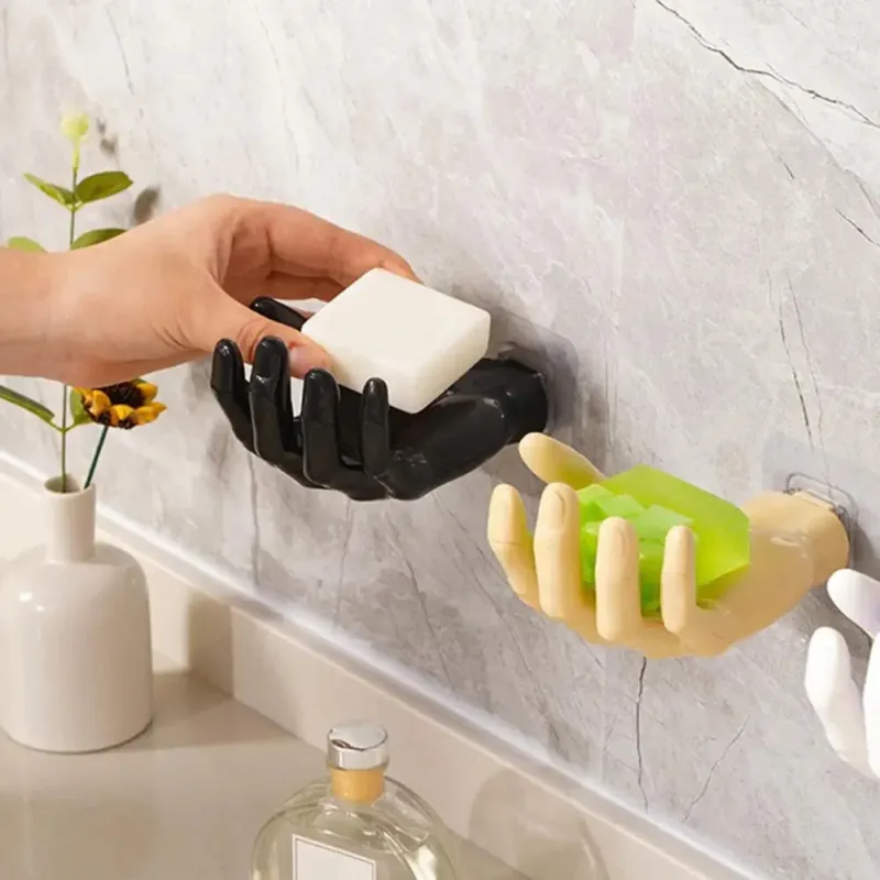 Hand Shape Decorative Resin Storage Hook - Image 0
