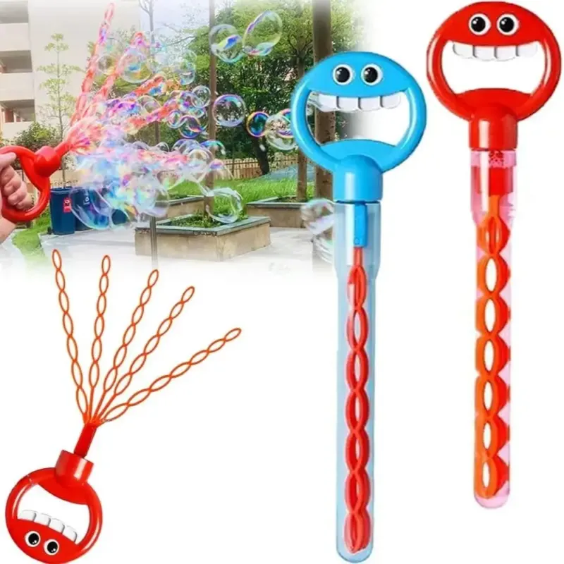 Smiley Face Fun Five-Claw Bubble Maker - Image 0