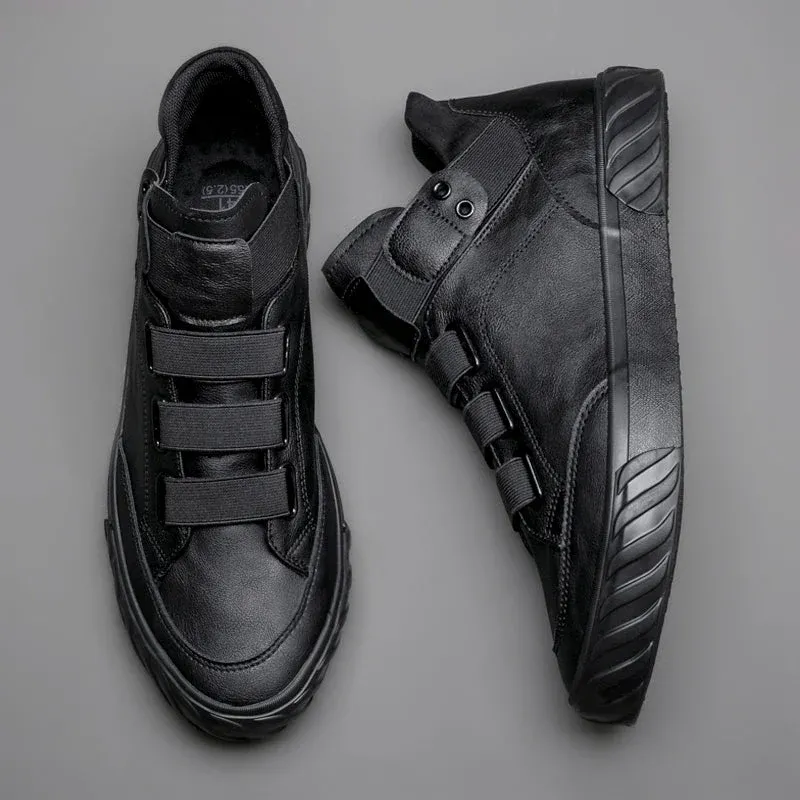 Airy Breathable Men Leather Shoes - Image 0