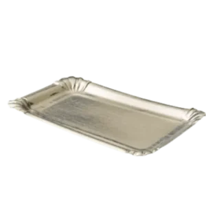 TakeAware.nl Kartonnen schaaltje aluminium gevoerd 10x16cm
