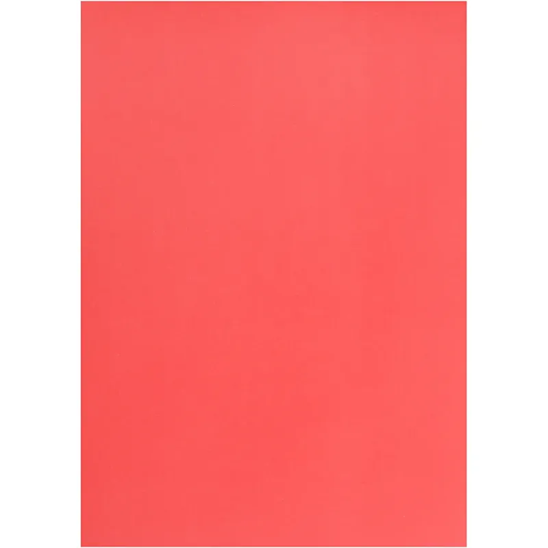 Vellum Paper, A4, sheet 210x297 mm, 100 g, red, 10 sheet