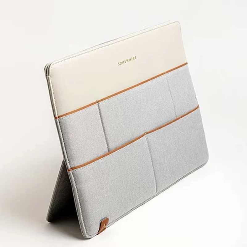 STAND-UP LAPTOP CASE 15 Zoll - Desktop-Organizer mit Laptop- & Tablet-Hülle | Somewhere