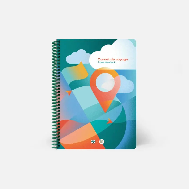 Reise-Notizbuch "Carnet de Voyage" – A5 · 150 Seiten | Papier Tigre