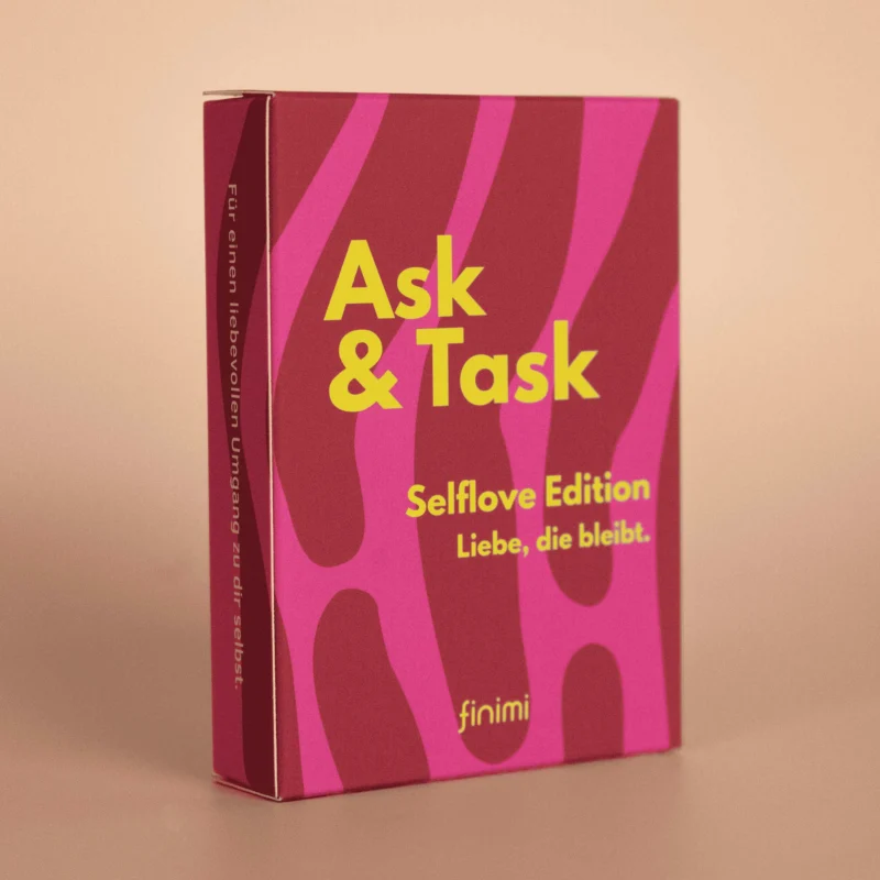 Kartenset "Ask & Task" Selflove Edition – 53 Karten | Finimi