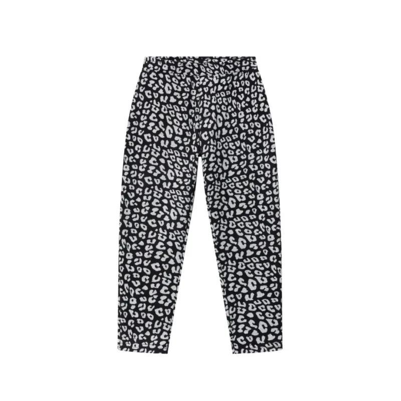 Mädchenhose mit Leopardenmuster