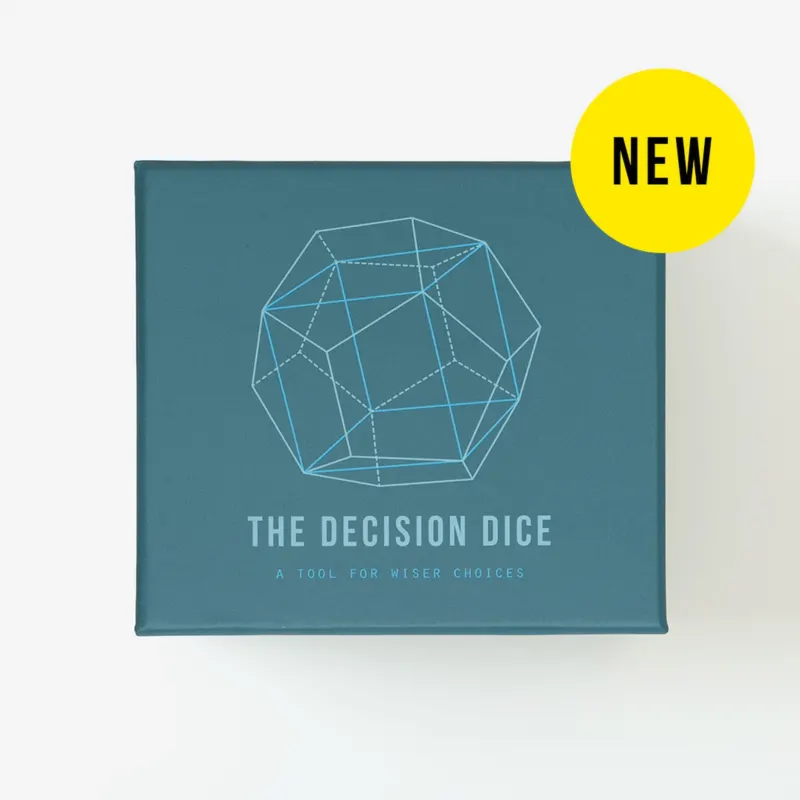 Würfelspiel "Decision Dice" – 12 Seiten · Holz | The School of Life