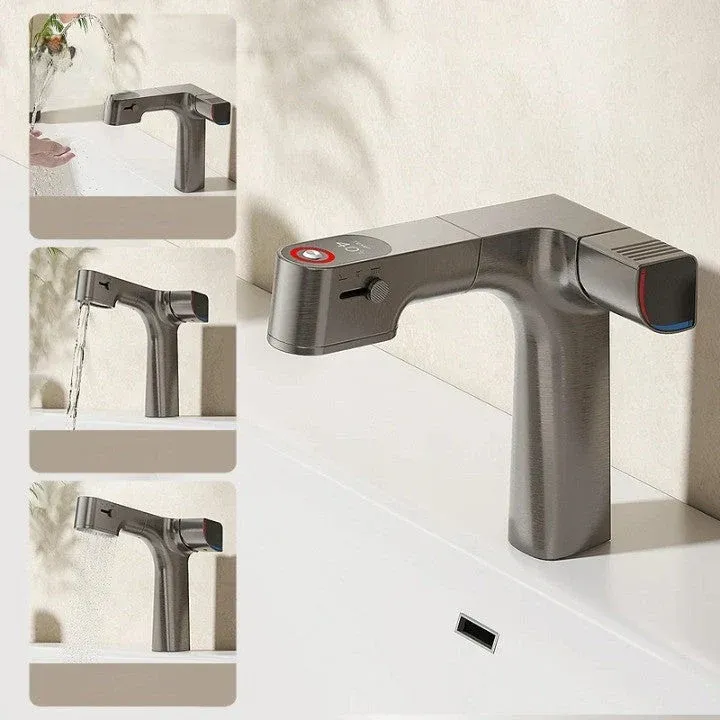 Clean Water Digital Elegant Pull-Out Faucet - Image 0