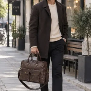 Weekender-Tasche - Winter Brown