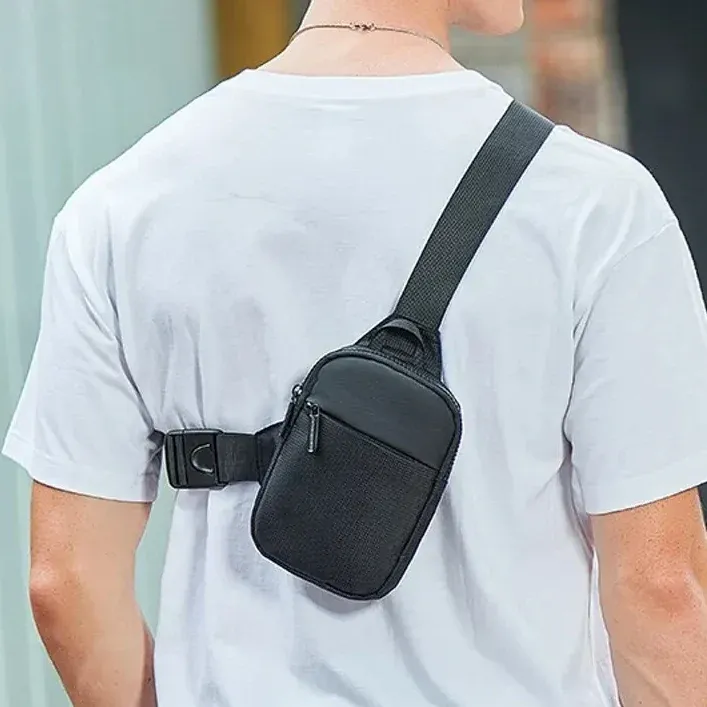 Stylish Functional Oxford Crossbody Men Casual Shoulder Bag - Image 0