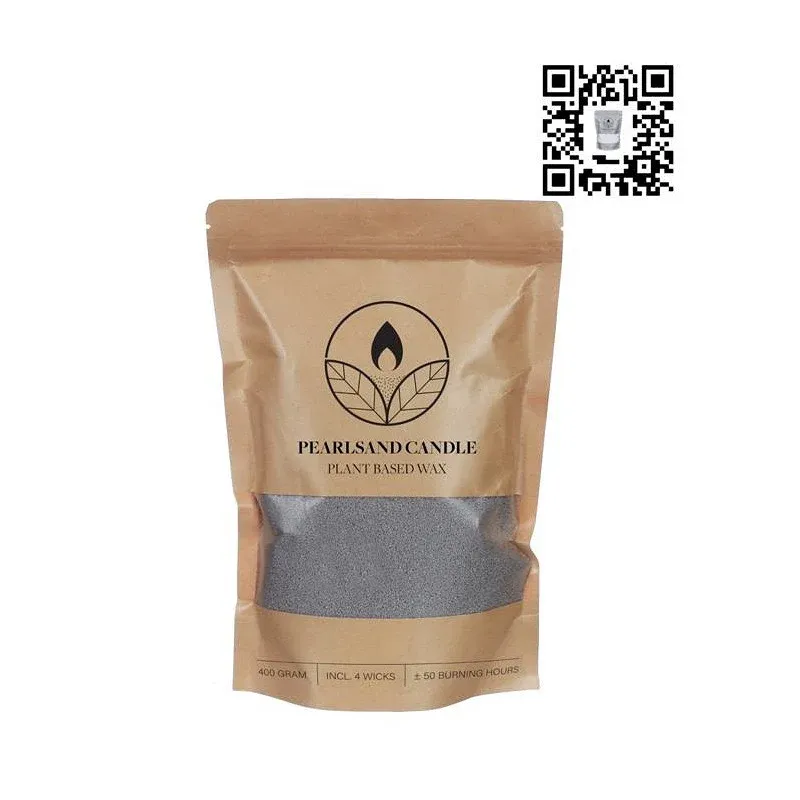 Pearlsand Candle 400gr Grey