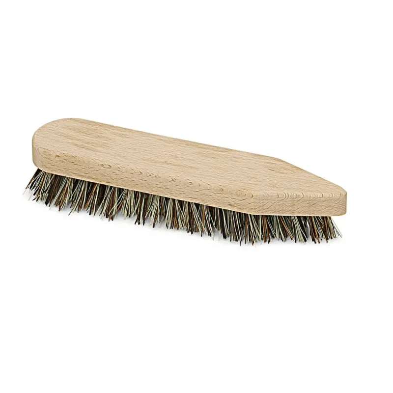 Die Nölle Profi-Bürste Scheuerbürste Union (20 cm) zeichnet sich durch besonders harte Borsten in Reih und Glied, einen flachen, abgewinkelten Holzstiel mit naturbelassenem Finish aus und ist damit ideal für hartes Schrubben. Marke: Nölle Profi-Bürste Bürsten- & Pinseltechnik e.K.