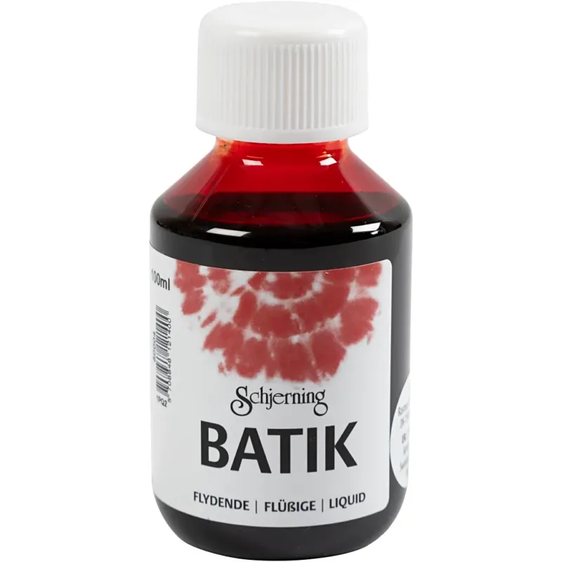 Batik Dye, red, 100 ml/ 1 bottle