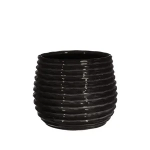 Pot Black Anthracite Rise Ø10 x h: 13,5 cm (6 Pcs)
