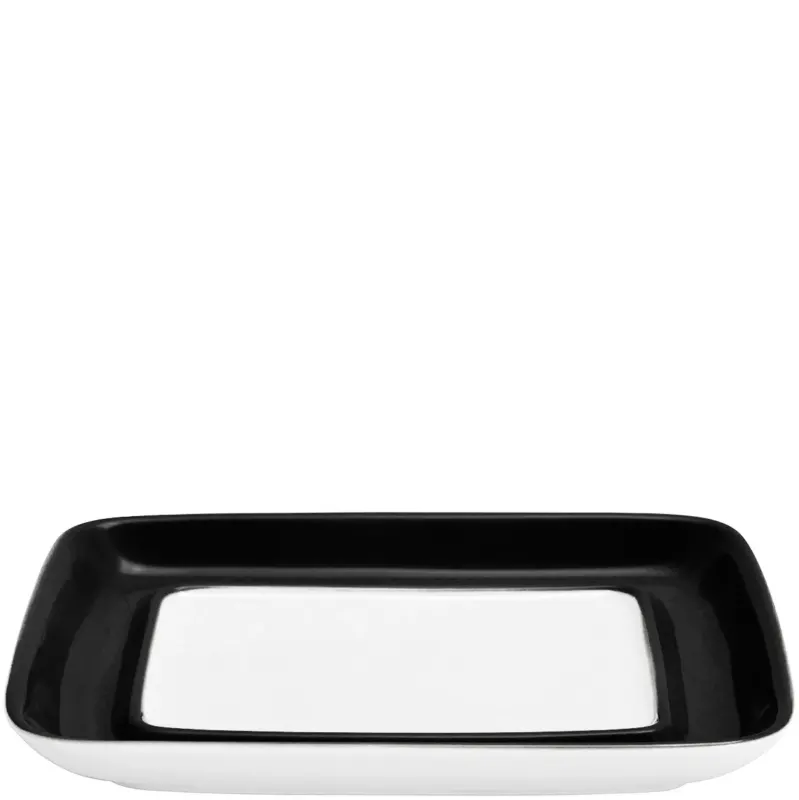 KAHLA Pronto Colore Unterteil zur Butterdose, eckig pure black