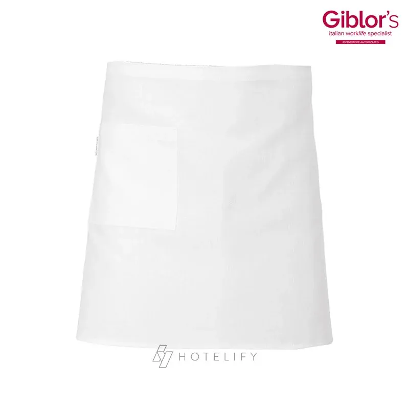 Grembiule Pizzaiolo Corto in Cotone - Giblor's