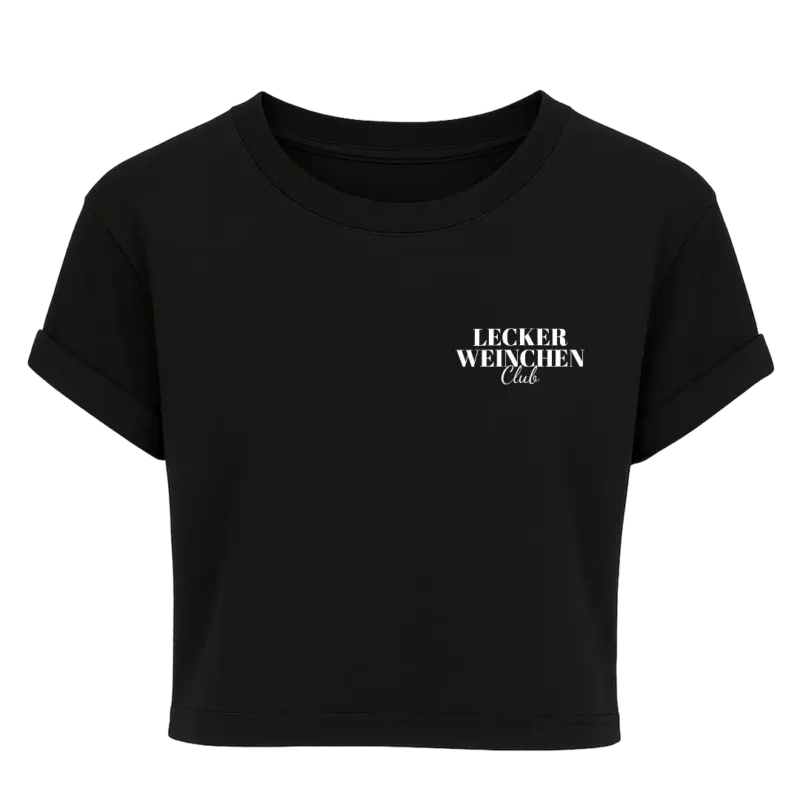 Lecker Weinchen Club - Crop Top