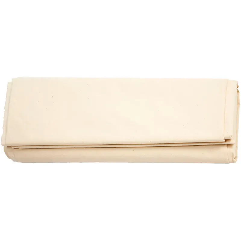 Unbleached Canvas, W: 168 cm, 148 g, 5 m/ 1 roll