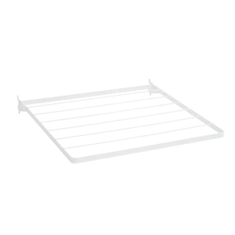 Opklapbaar droogrek 60 cm wit - Classic by Elfa
