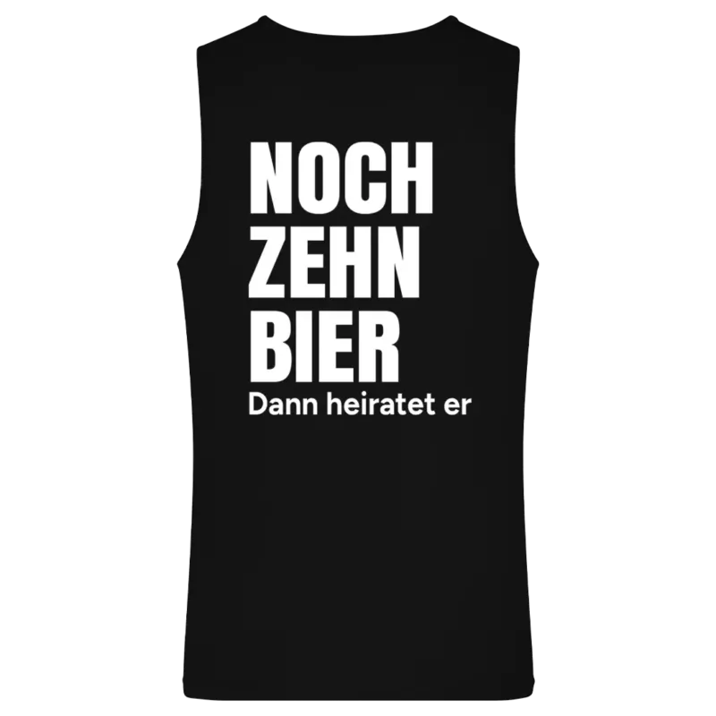 Noch zehn Bier - Unisex Relaxed Tanktop