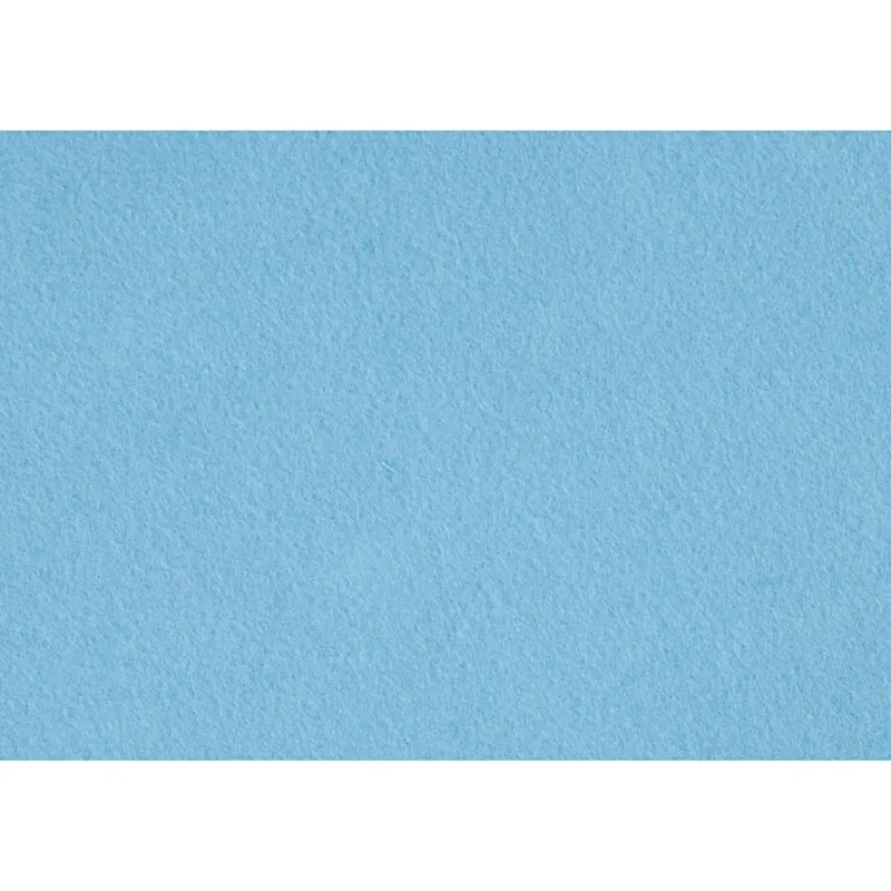 Craft felt, A4, sheet 210x297 mm, thickness 1,5-2 mm, light blue, 10 sheet