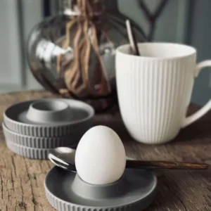 Eierbecher Melamin Taupe - Set mit 4 Stk.
