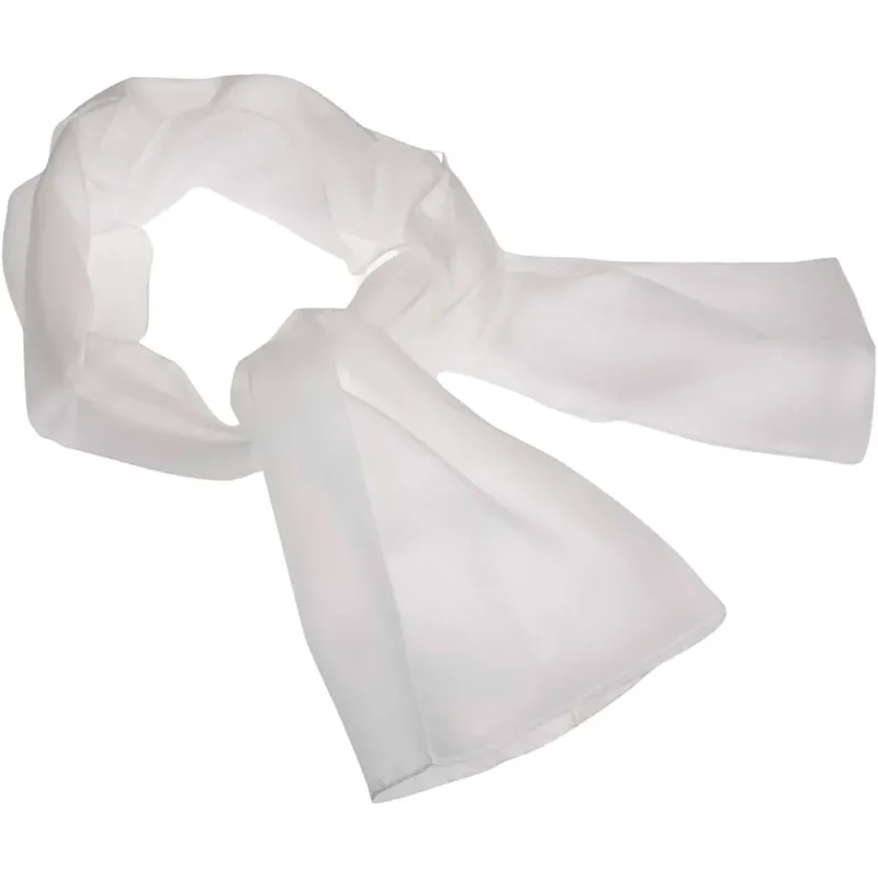 Silk Scarf, size 40x150 cm, Pongé 5, 22 g