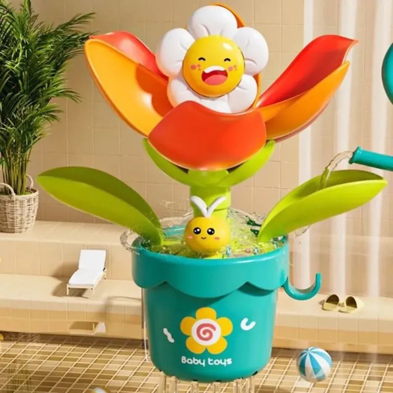 Blooming Sunflower Fun Baby Shower Toy - Image 0