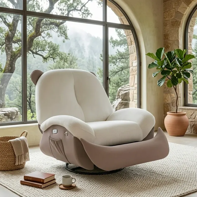 Ergonomic Comfortable Italian Style Rocking Chair - Image 0