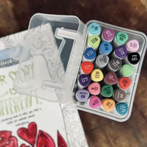 24 doppelte Marker - Wasserbasierte Twinmarker