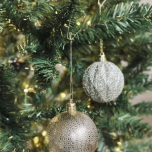 Haken zur Befestigung von Weihnachtsschmuck - Gold