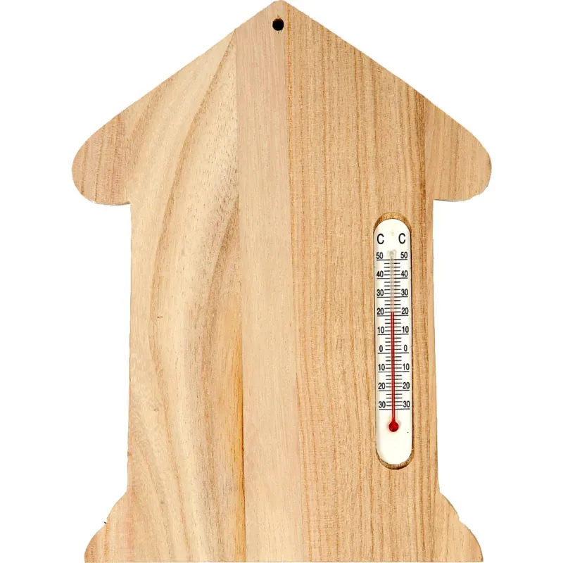 Thermometer House, size 23,5x16,5 cm