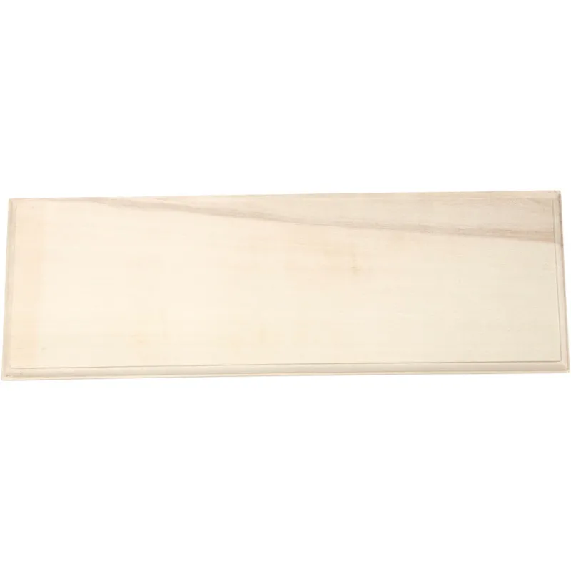 Sign, size 10x30 cm, thickness 1 cm