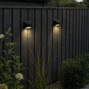 Wandlampe mit Solarzellen – Set mit 2 Stk.