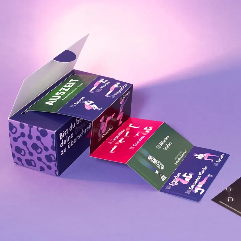 Challenge Box 30 Fitness Herausforderungen
