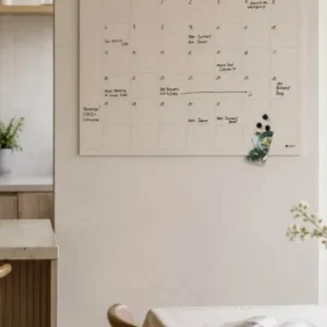 Magnettafel beige - Monatsplaner