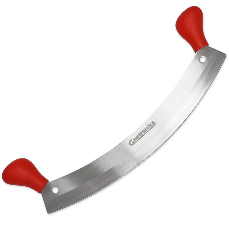 Wiegemesser für Hack Adana Zirh 40 cm Rot - CPGASTRO