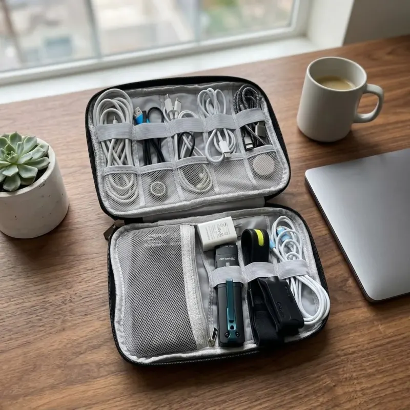 Travel Smart Electronic Case Organizer - Image 0