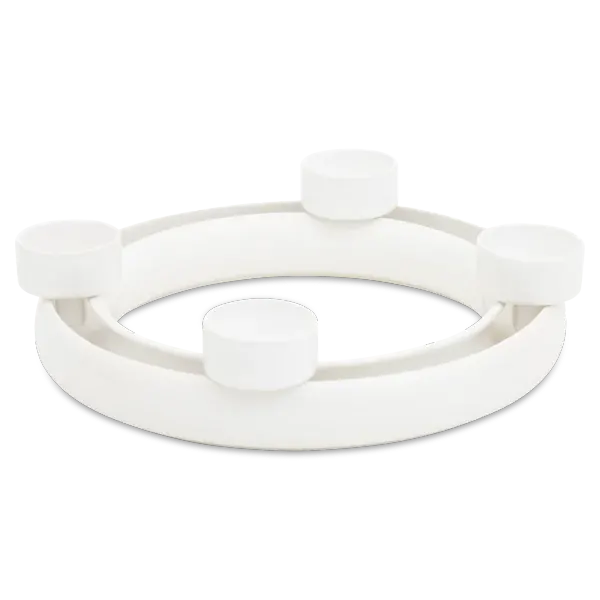 Blumenring mit 4 Teelichthaltern 735B | Dekor 000