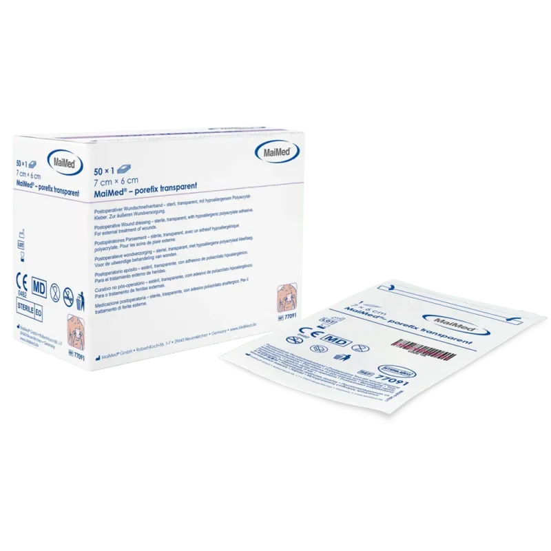 MaiMed-porefix transparent steril Wundschnellverband