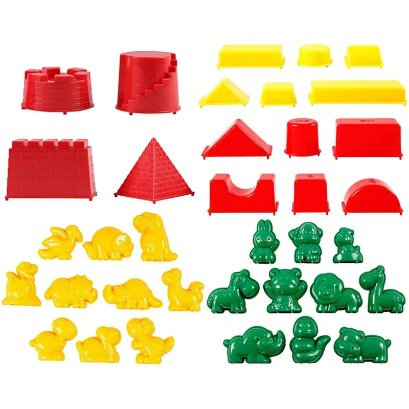 Casting Mould, size 3,5-9,5 cm, 36 pc