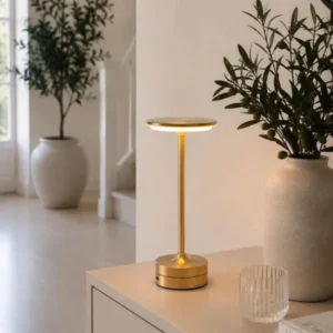 LED-Tischlampe wiederaufladbar – Lux Golden