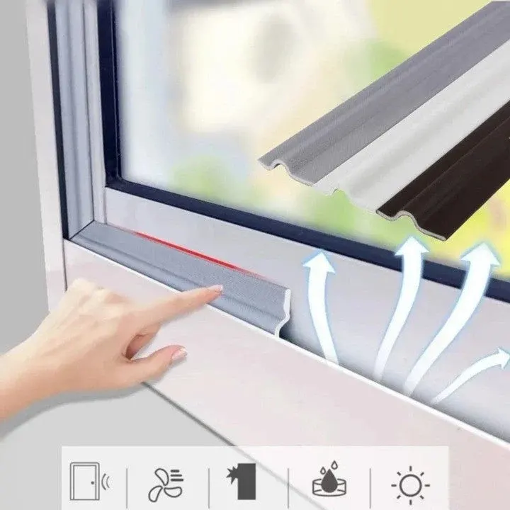 Air Lock Windproof Self-Adhesive Window Seal Strips - Image 0