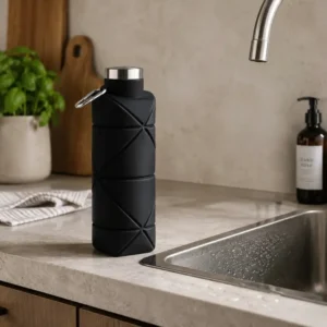 Zusammenklappbare Silikon-Wasserflasche 700 ml