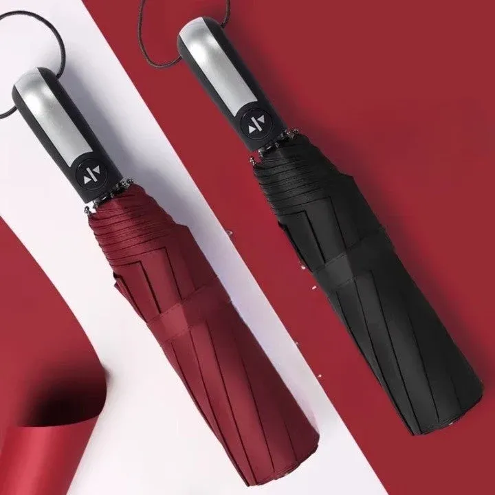 Rain Safe Compact Windproof Umbrella - Image 0